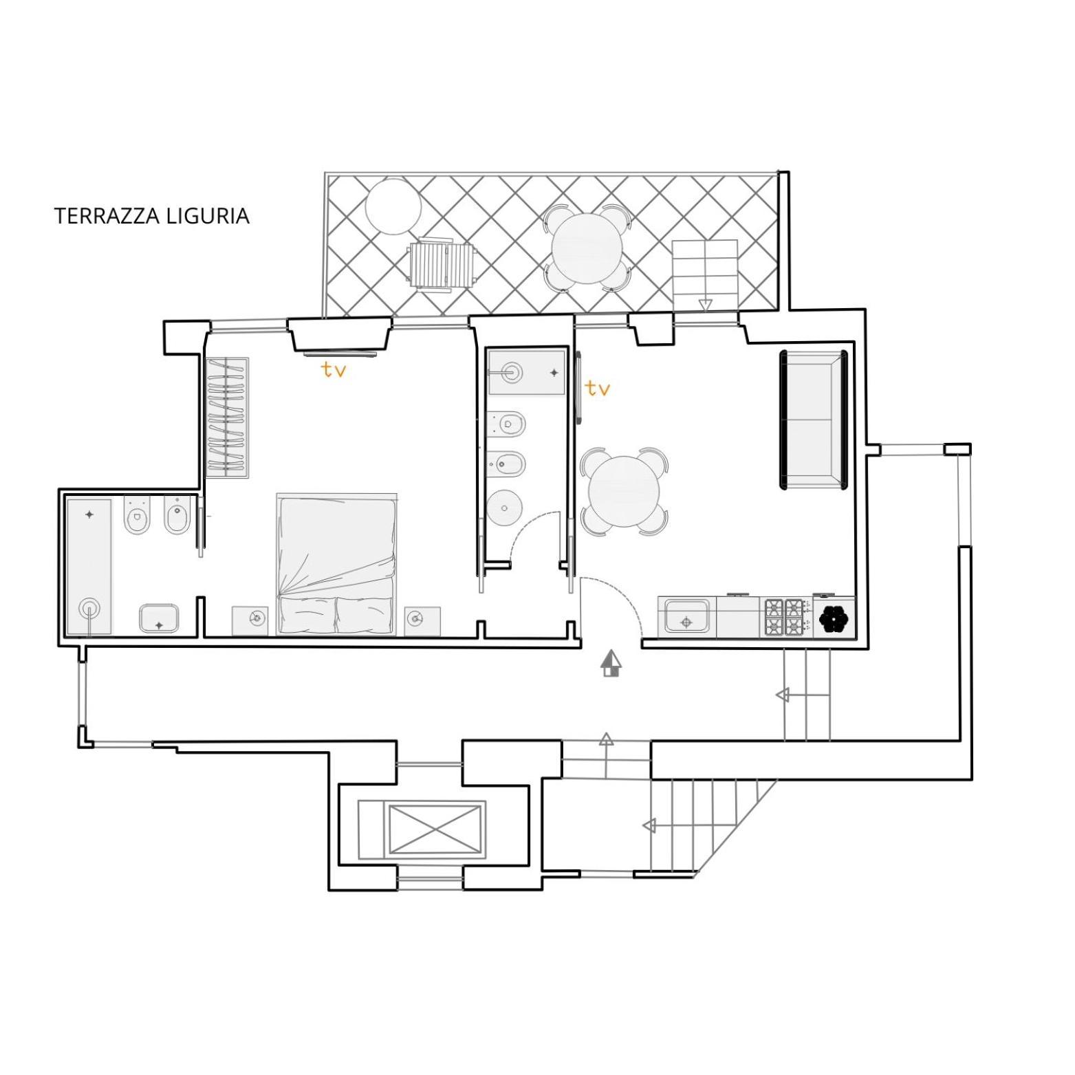 Le Terrazze Aparthotel อาลัสซิโอ ภายนอก รูปภาพ