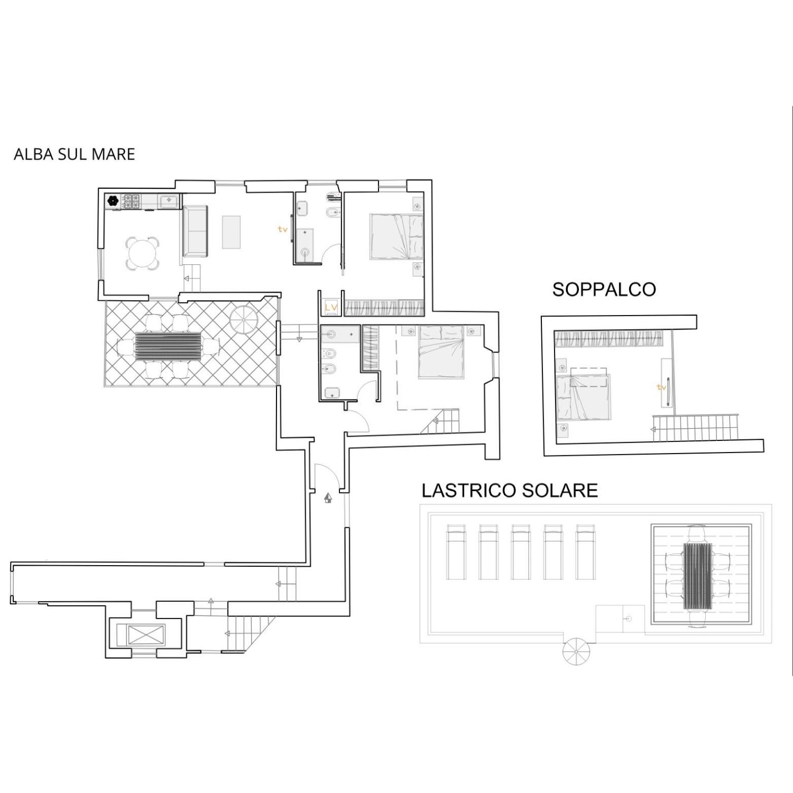 Le Terrazze Aparthotel อาลัสซิโอ ภายนอก รูปภาพ